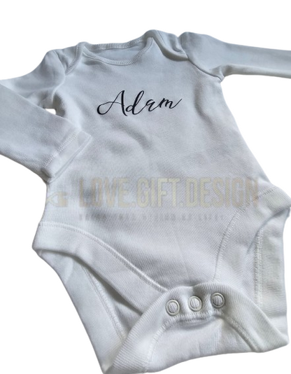 Personalised Baby Vest - Baby Boy/Girl Gift
