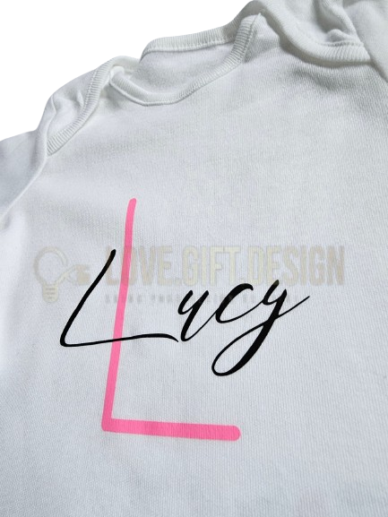 Personalised Baby short sleeve Vest/Grow - Baby Boy/Girl Gift
